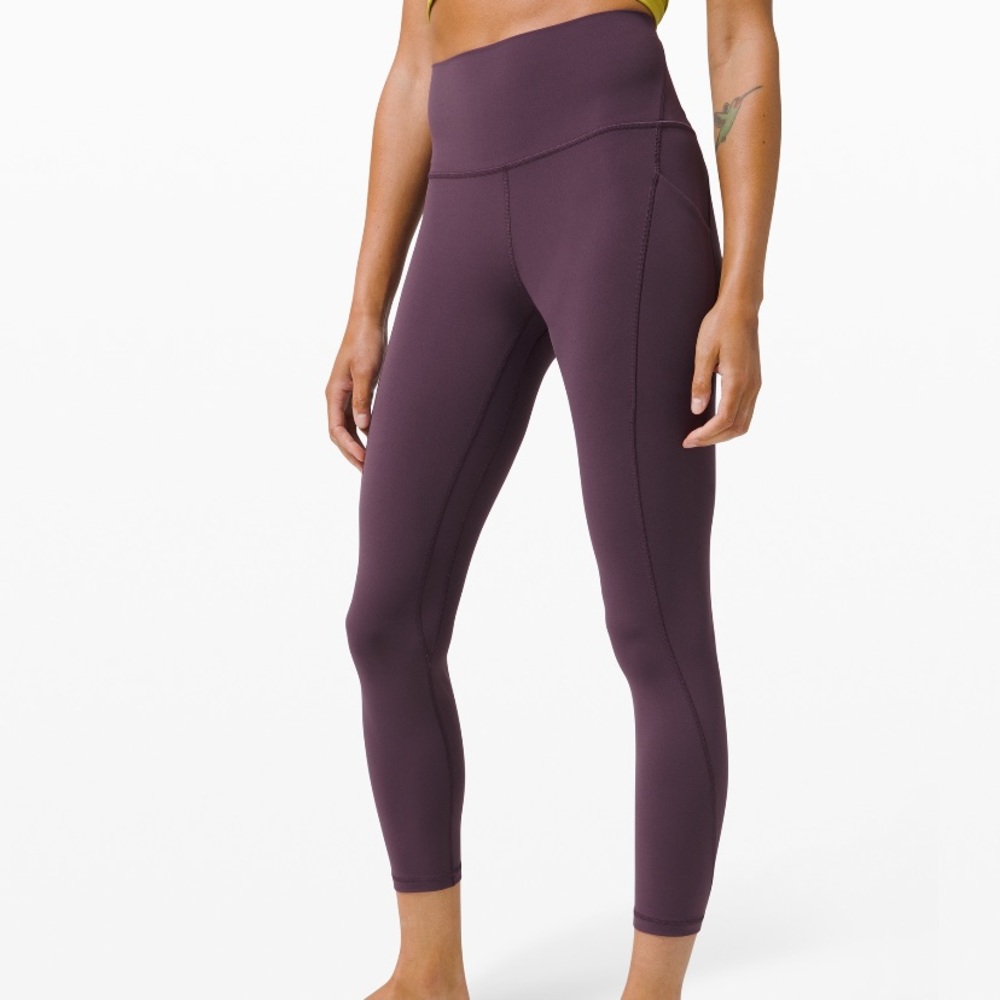 LULULEMON ALIGN WITH POCKETS 25"/6